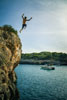 Cala Sa Nau - Cliff diving