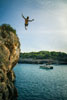 Cala Sa Nau - Cliff diving